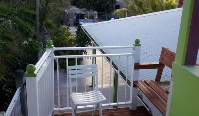 Appartement d'une chambre avec piscine partagee jardin clos et wifi a Sainte Anne a 6 km de la plage