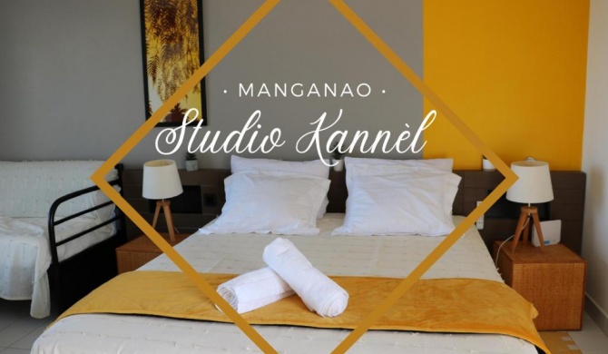 Charmant studio Kannèl au MANGANAO vue sur mer et panier d'accueil offert