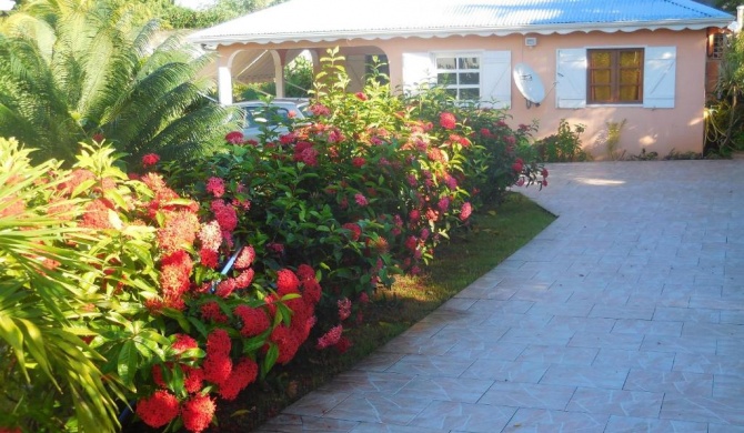 Maison de 2 chambres avec jardin clos et wifi a Sainte Anne a 3 km de la plage