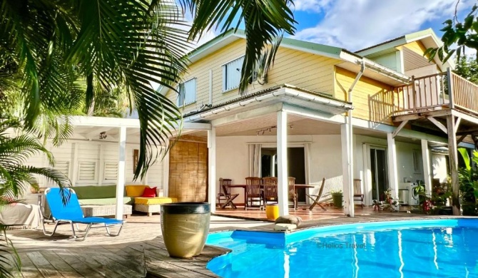 Villa Deshroses, 3 chambres, piscine, 300 m de la plage