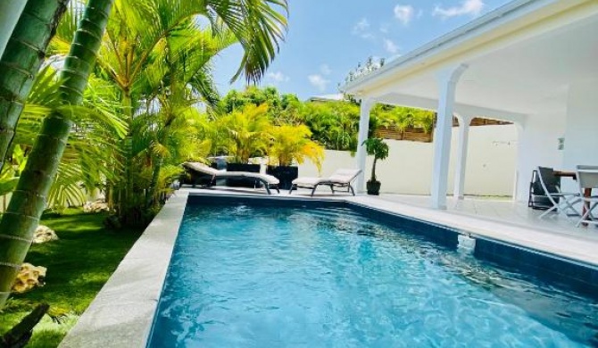 Villa Tropical Paradise avec piscine, 4 chambres