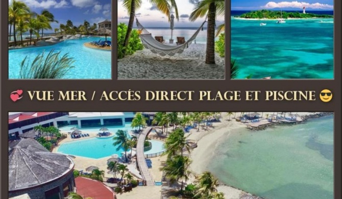 Vue Mer & Accès Direct à la Plage avec Magnifique Piscine