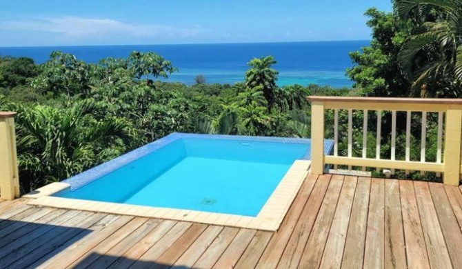 Turquoise view villa with pool!