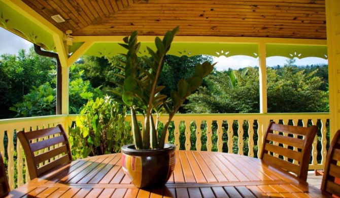 Maison de 2 chambres avec terrasse amenagee et wifi a Gros Morne