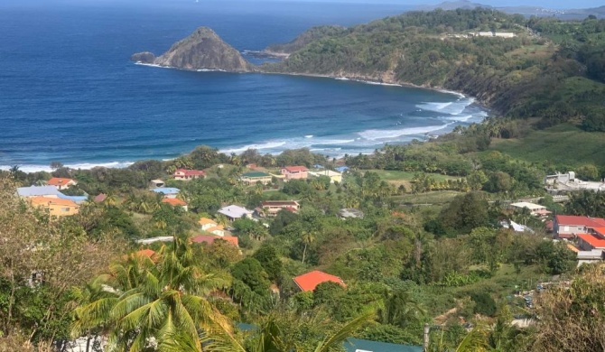 Marigot, petite ville pittoresque, de la Martinique