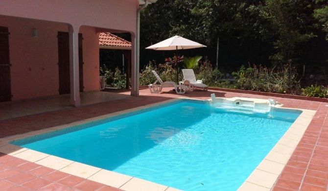 Villa de 4 chambres a Sainte Luce a 500 m de la plage avec piscine privee jacuzzi et jardin amenage